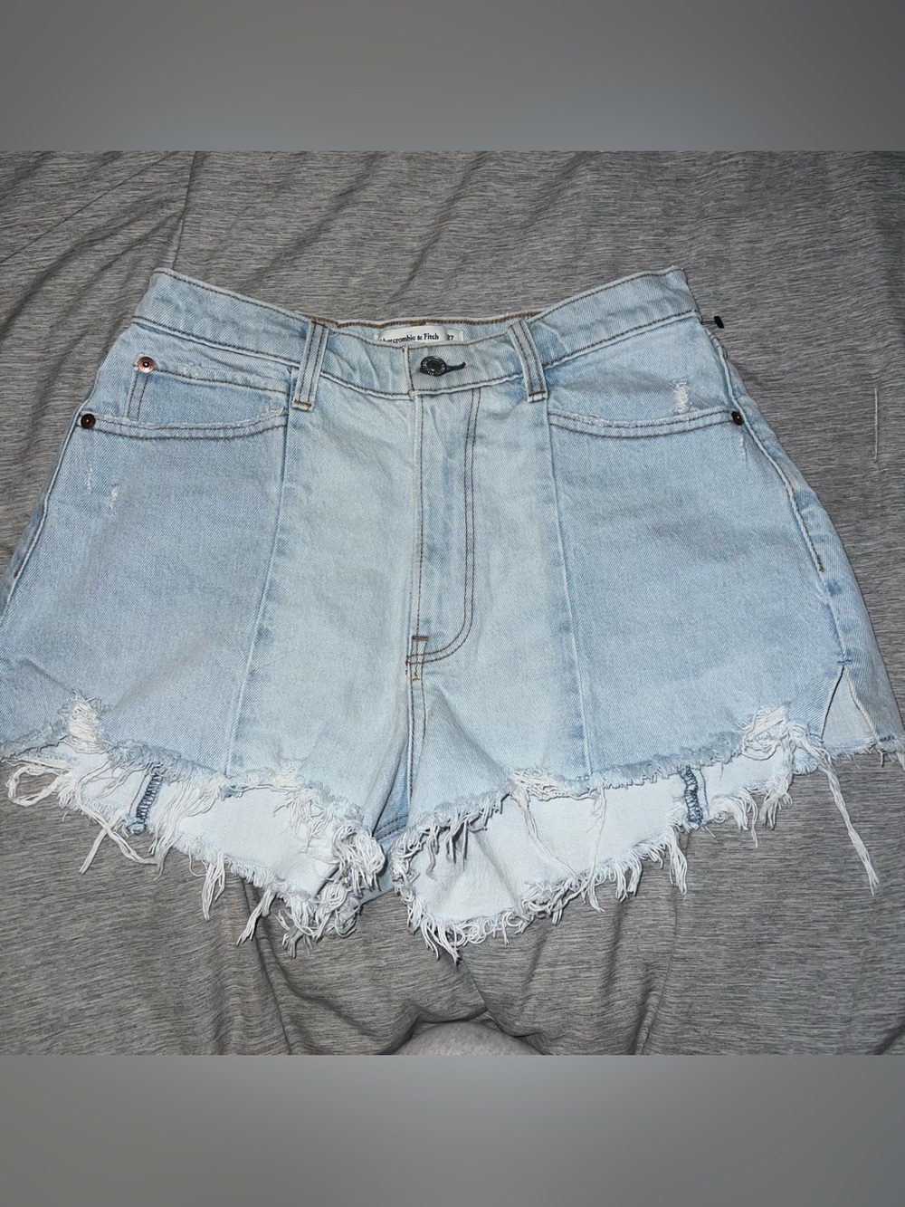 Abercrombie Curve Love Jean Shorts